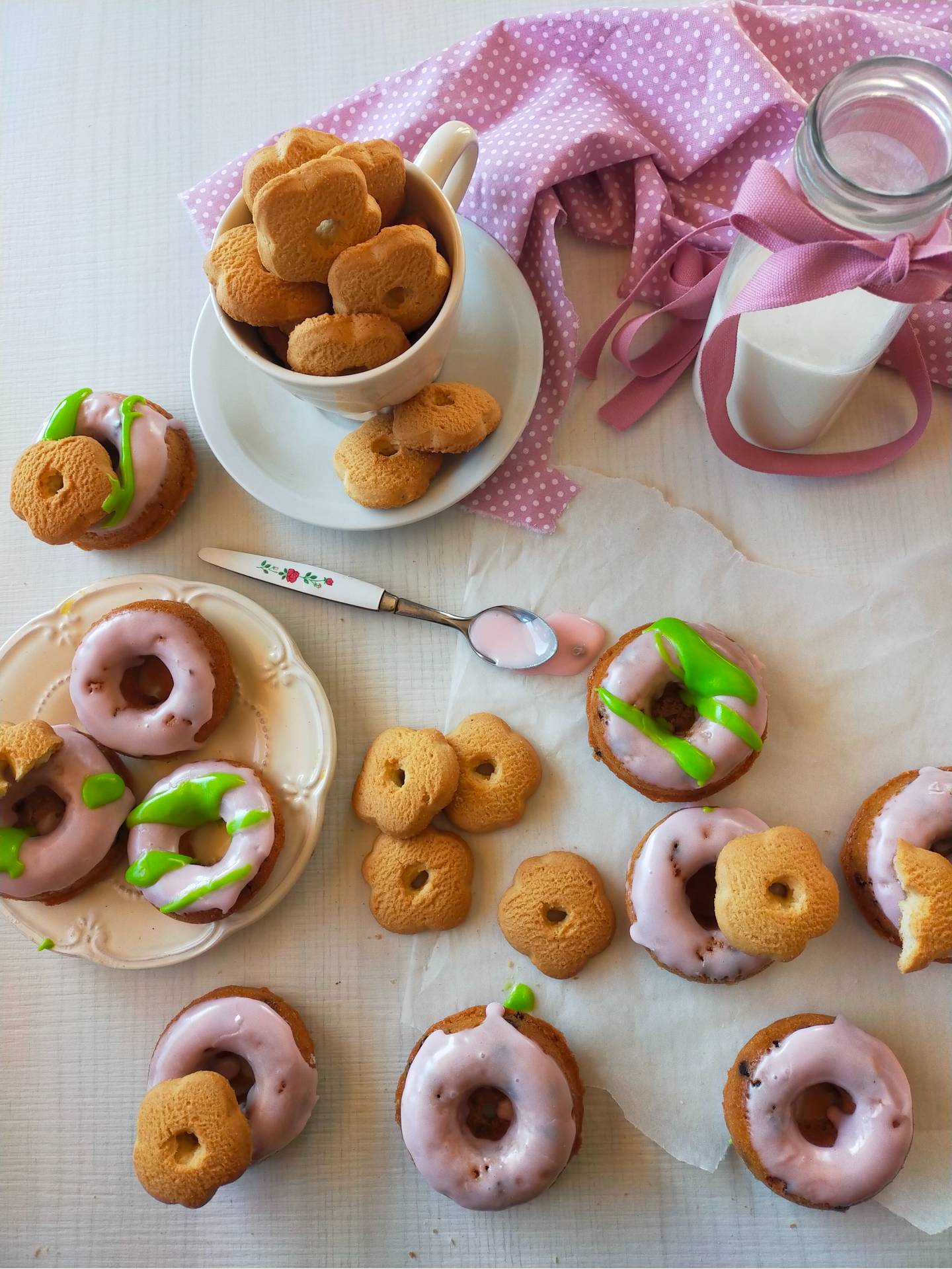 Ciambelle con Nuvole alla panna Gentilini