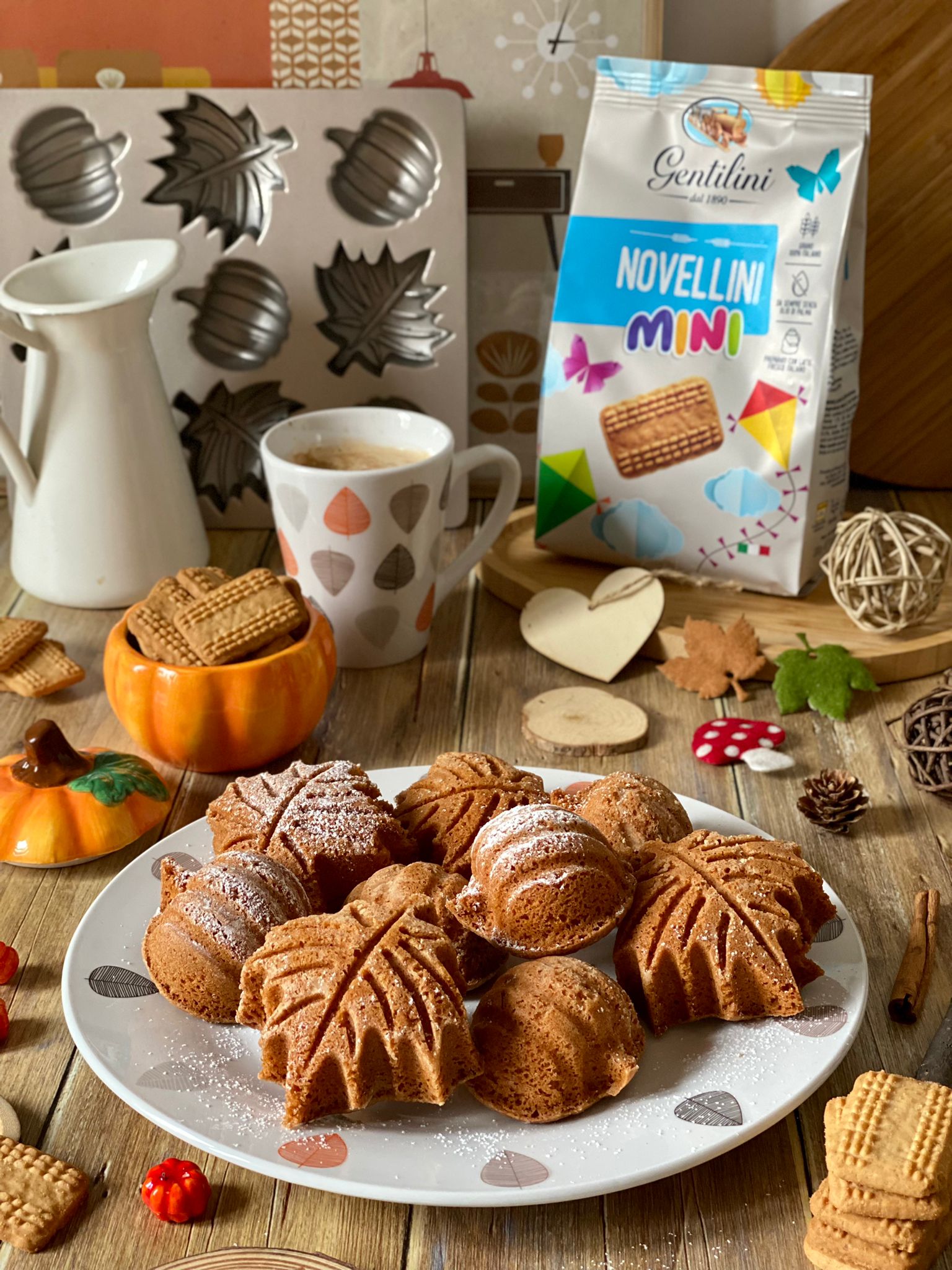 Tortine autunnali con Novellini mini