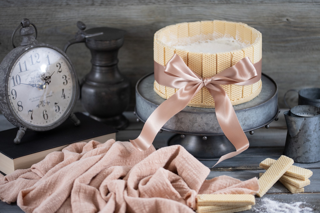 Torta Wafer alla Vaniglia e cocco