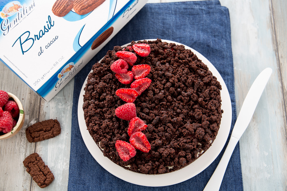 Sbriciolata senza cottura con Brasil