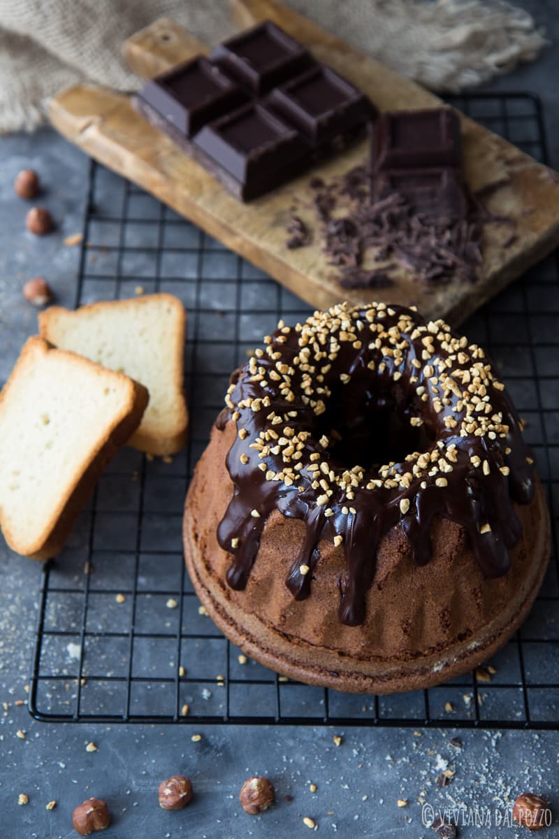 Ciambella al cioccolato e frutta secca con le Fette Biscottate Classiche